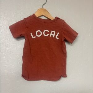 $12 ADD ON little co. gender neutral local tee 24M Zara Hanna Andersson Baby Gap